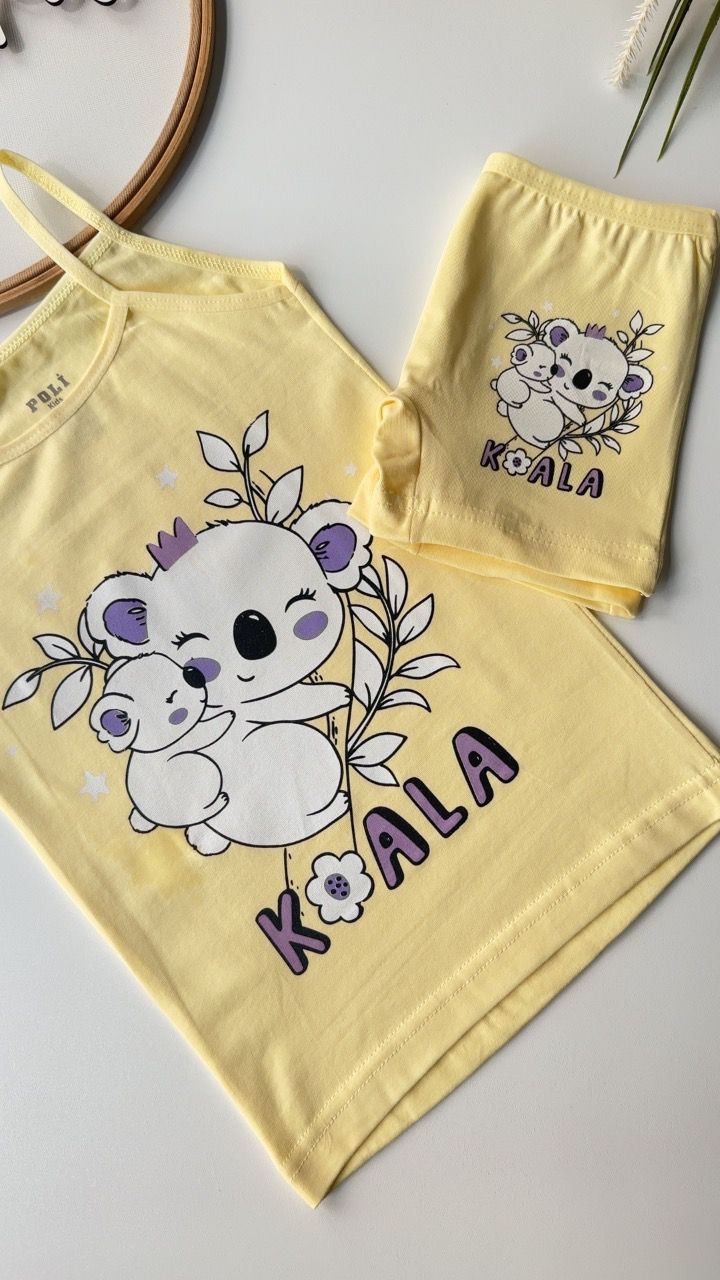 Sarı Koala Atlet Boxer Takım