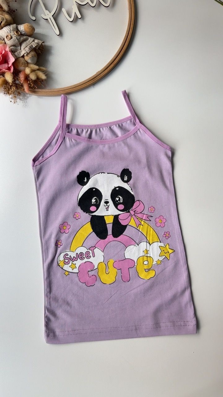 Lila Panda Atlet Boxer Takım