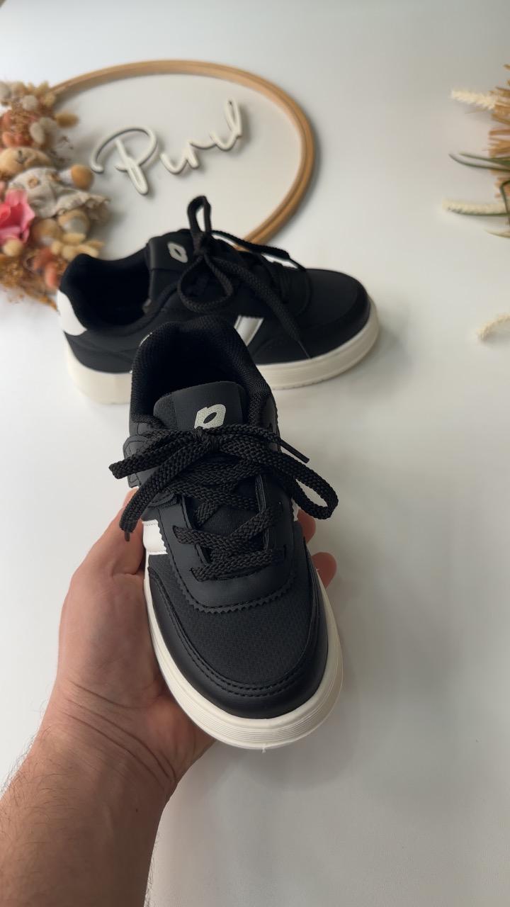 Siyah Beyaz 1974 Unisex Spor Ayakkabı 