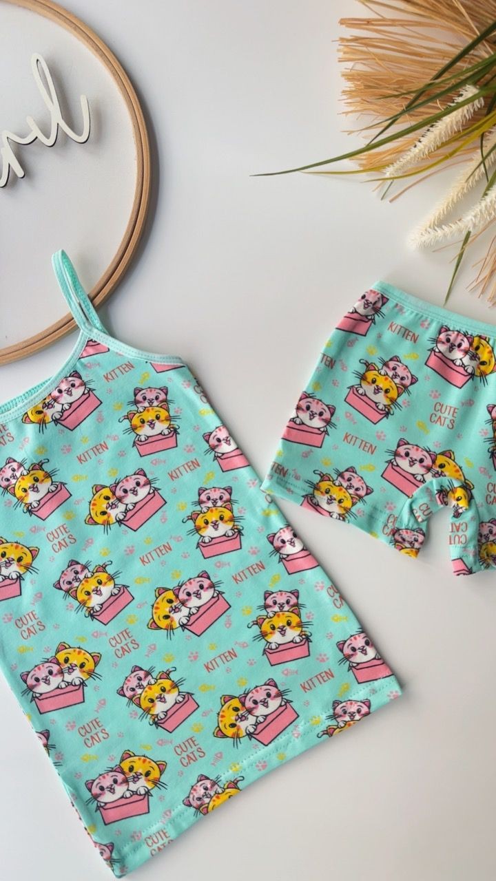 Cute Cats Atlet Boxer Set 