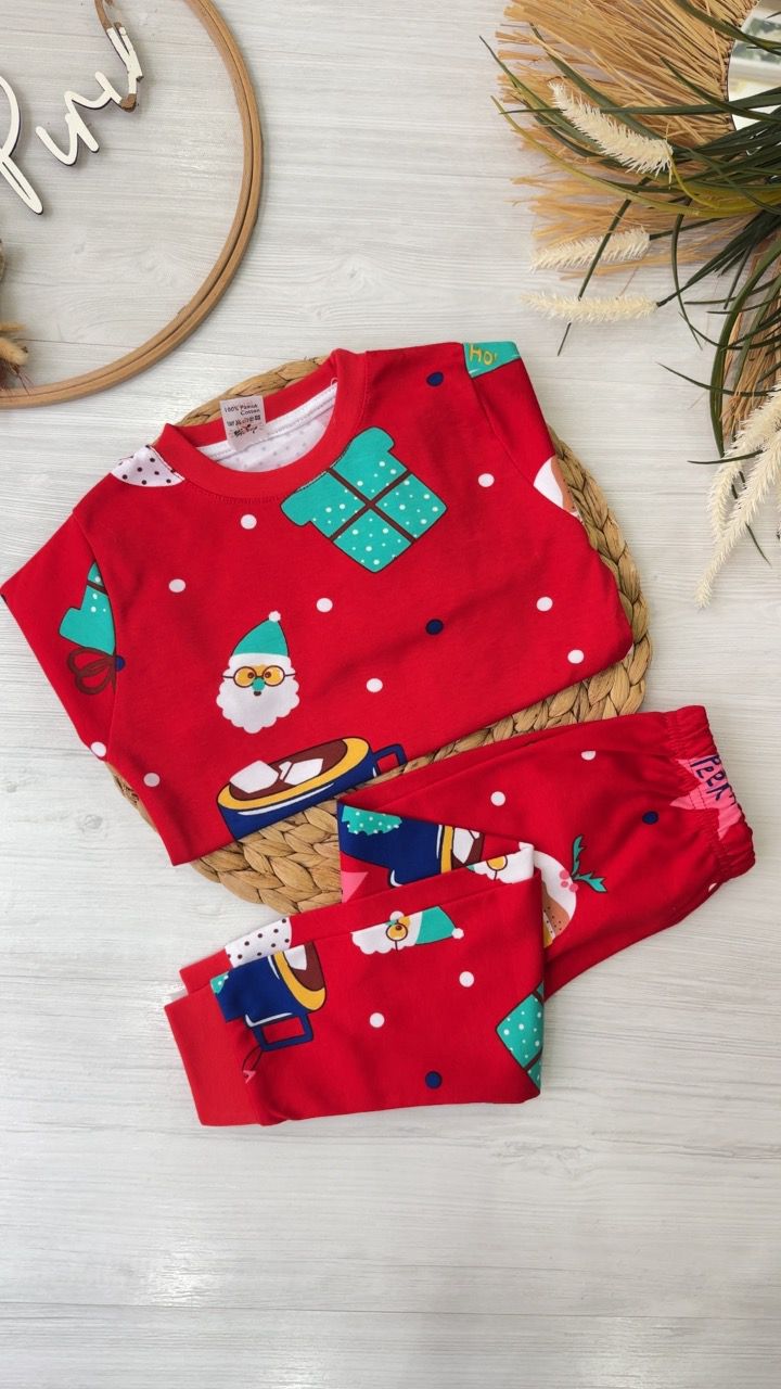 NEW YEAR PİJAMA TAKIMI UNİSEX