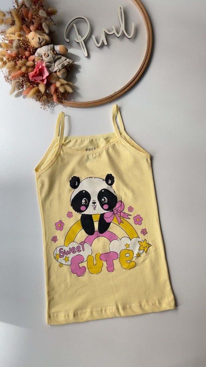 Sarı Panda Atlet Boxer Takım