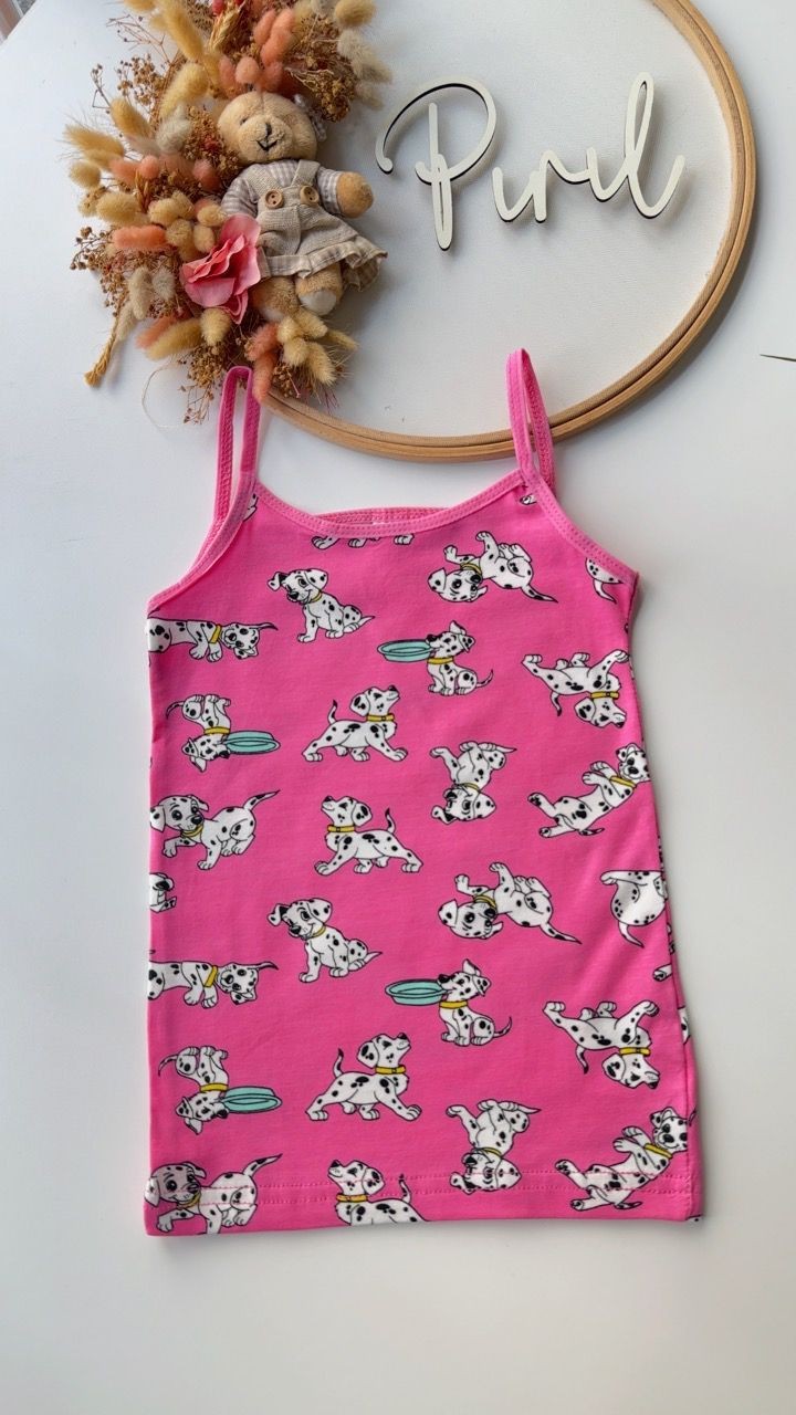 Pembe Dalmaçyalı Atlet Boxer Set 