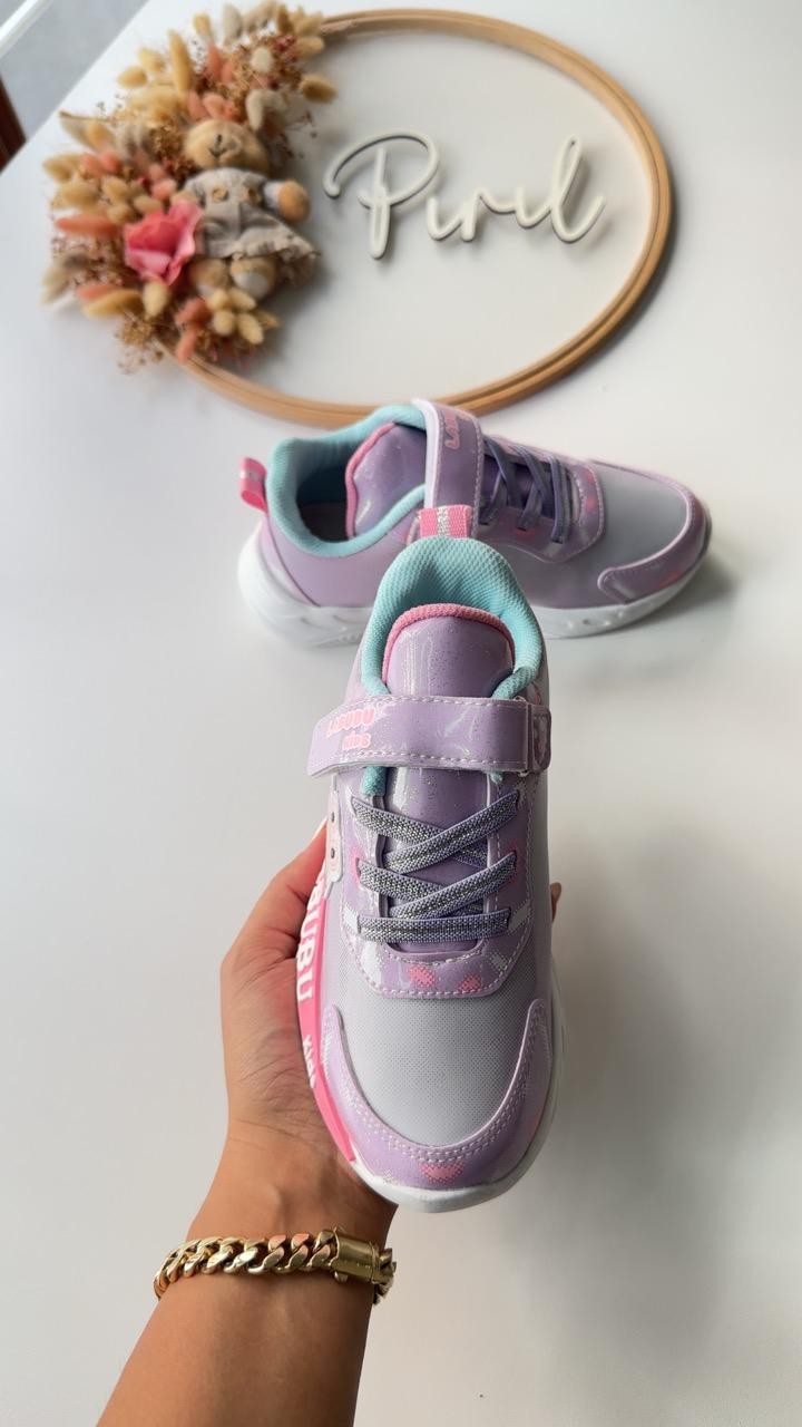 Labubu Lila Pembe Spor Ayakkabı