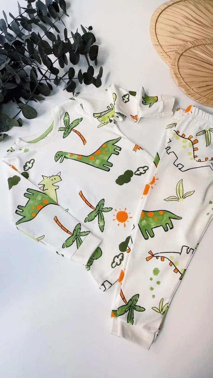 Safari T-rex Pijama Takım