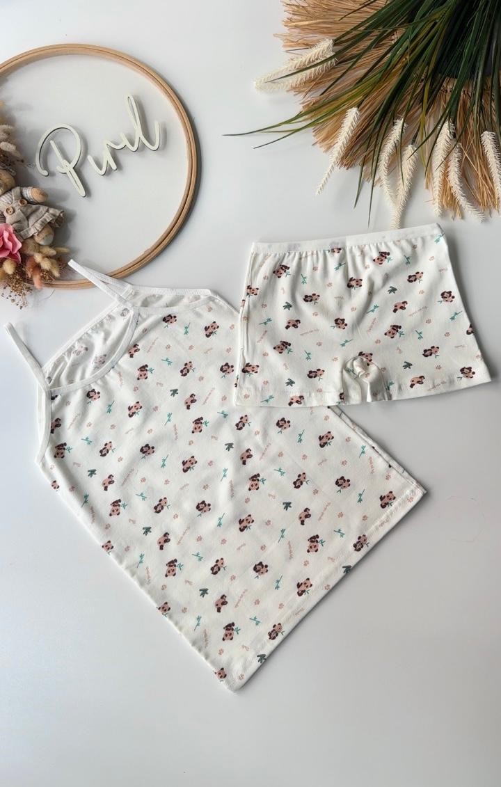 Organik Panda Atlet Boxer Set 