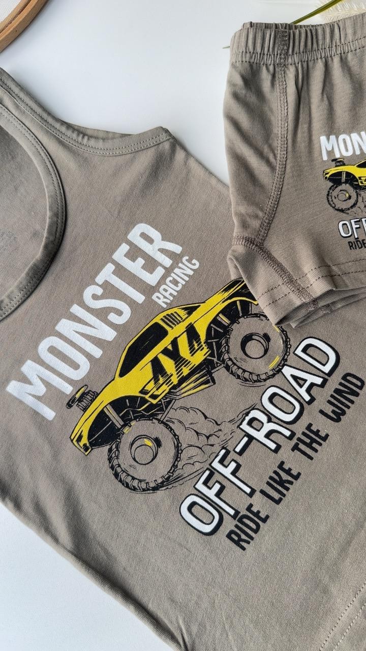 Haki Monster Atlet Boxer Takım