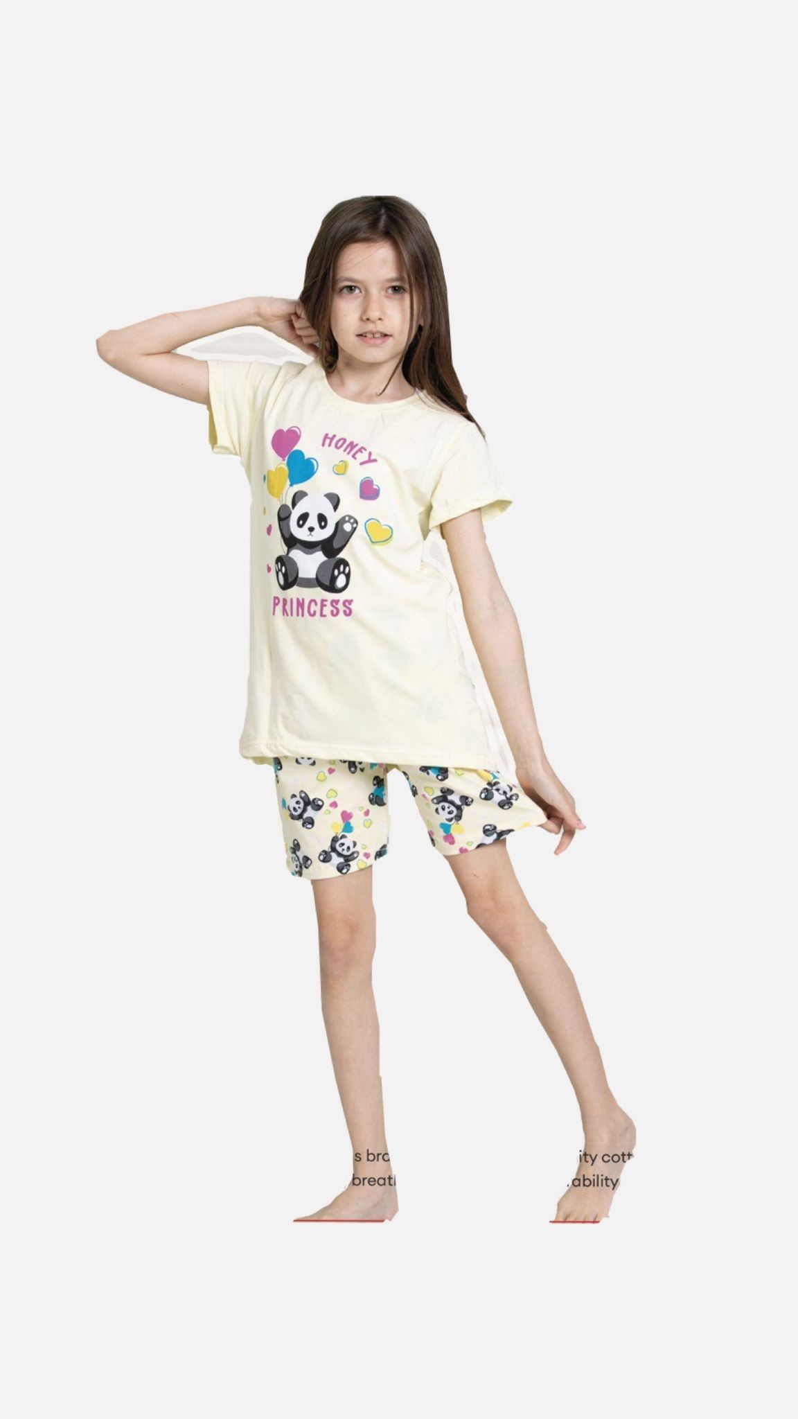Honey Prıncess Şortlu Pijama Takımı ✨