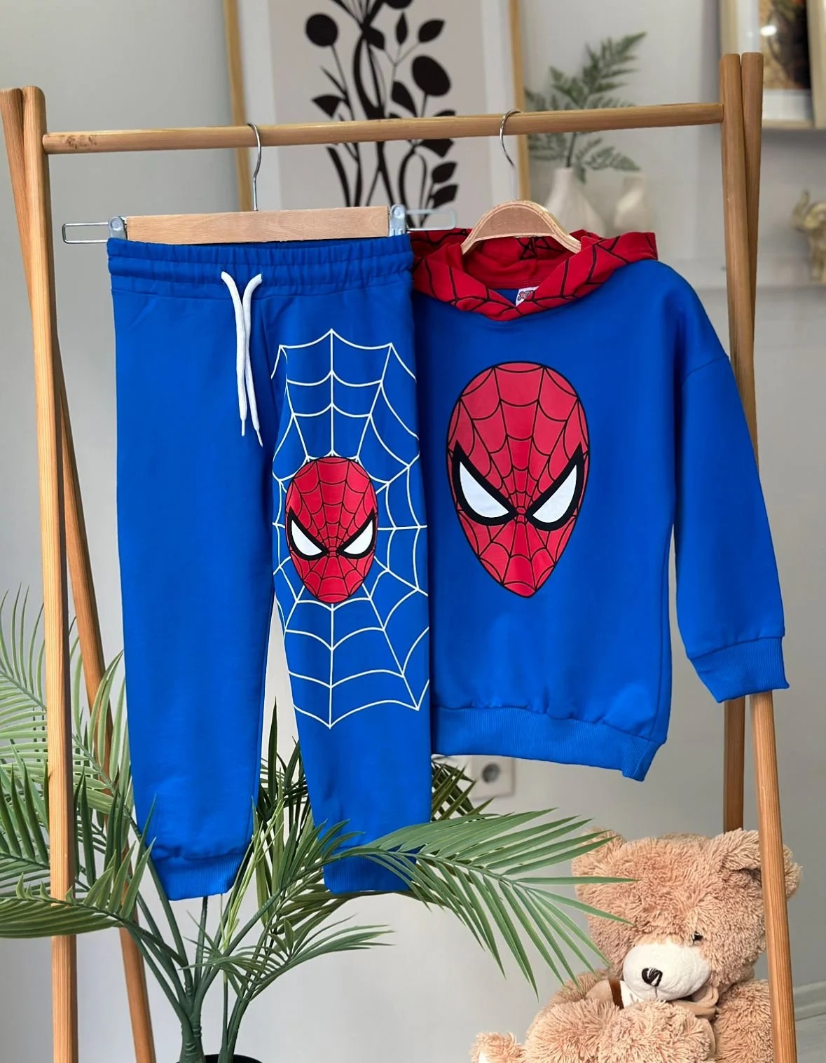 Spiderman Takım Mavi