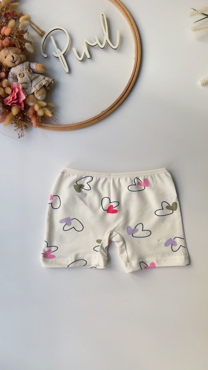 Kalp Baskılı Atlet Boxer Set 