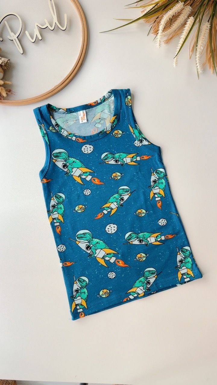 Roket Dino Mavi Atlet Boxer Takım