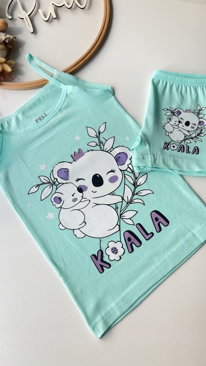 Yeşil Koala Atlet Boxer Takım