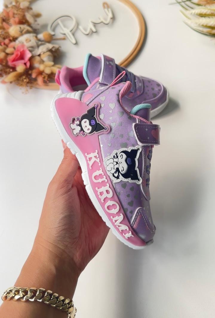 Karakterli  Spor Ayakkabı Lila Pembe