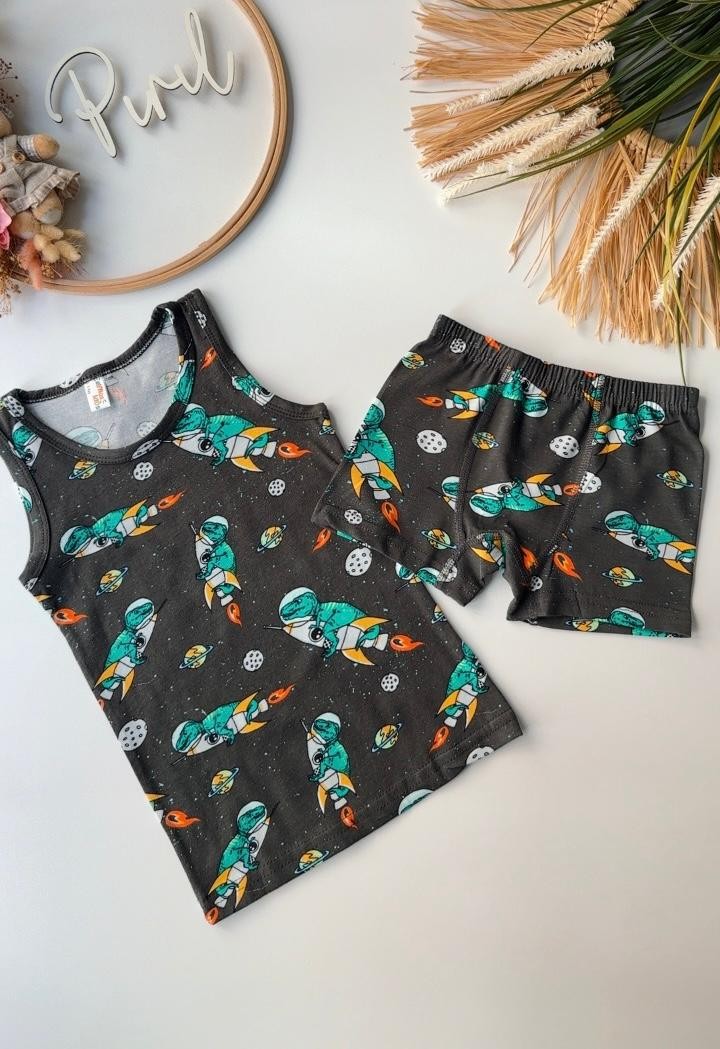 Roket Dino Antrasit Atlet Boxer Takım