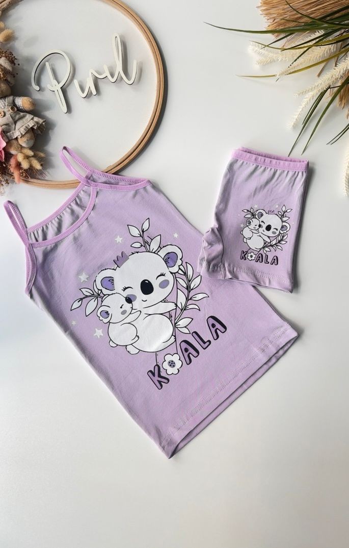 Lila Koala Atlet Boxer Takım