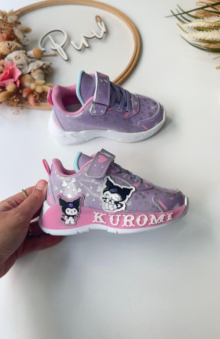 Karakterli  Spor Ayakkabı Lila Pembe