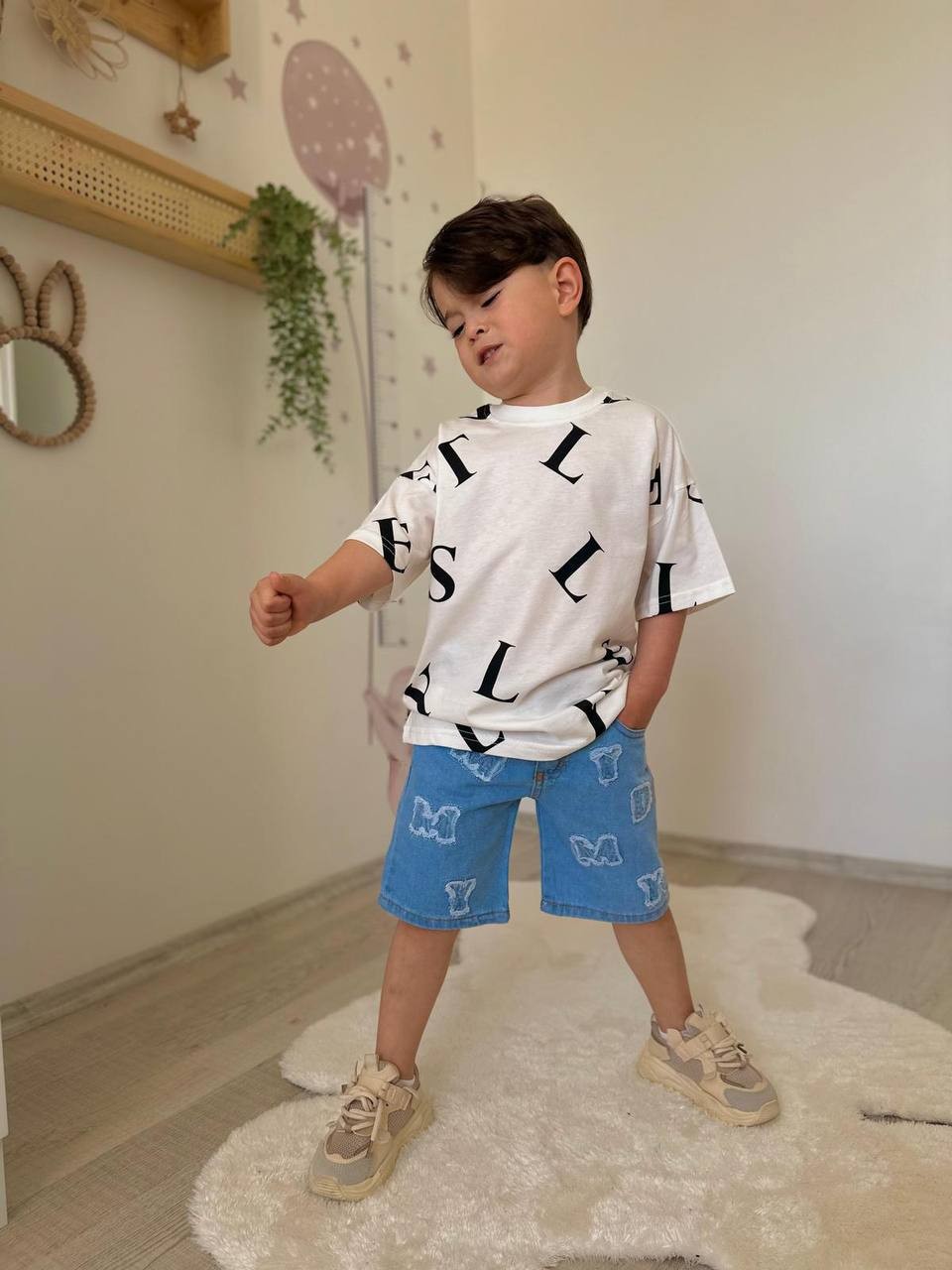 Kot Şortlu Tarz Takım
