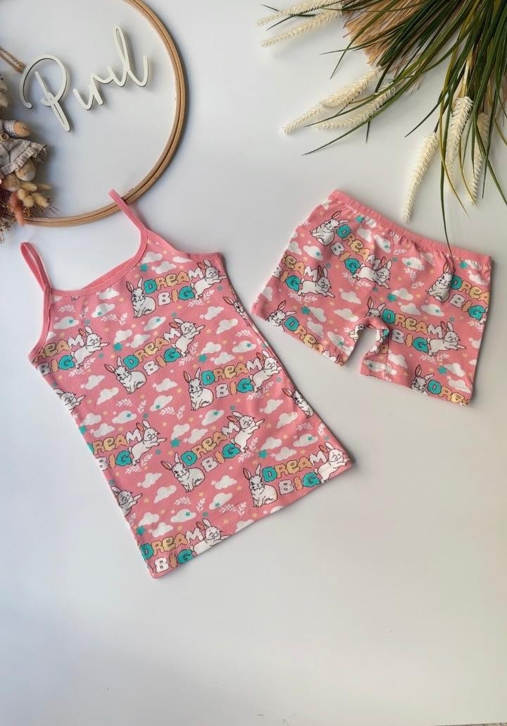 Tatlış Tavşan Atlet Boxer Set 