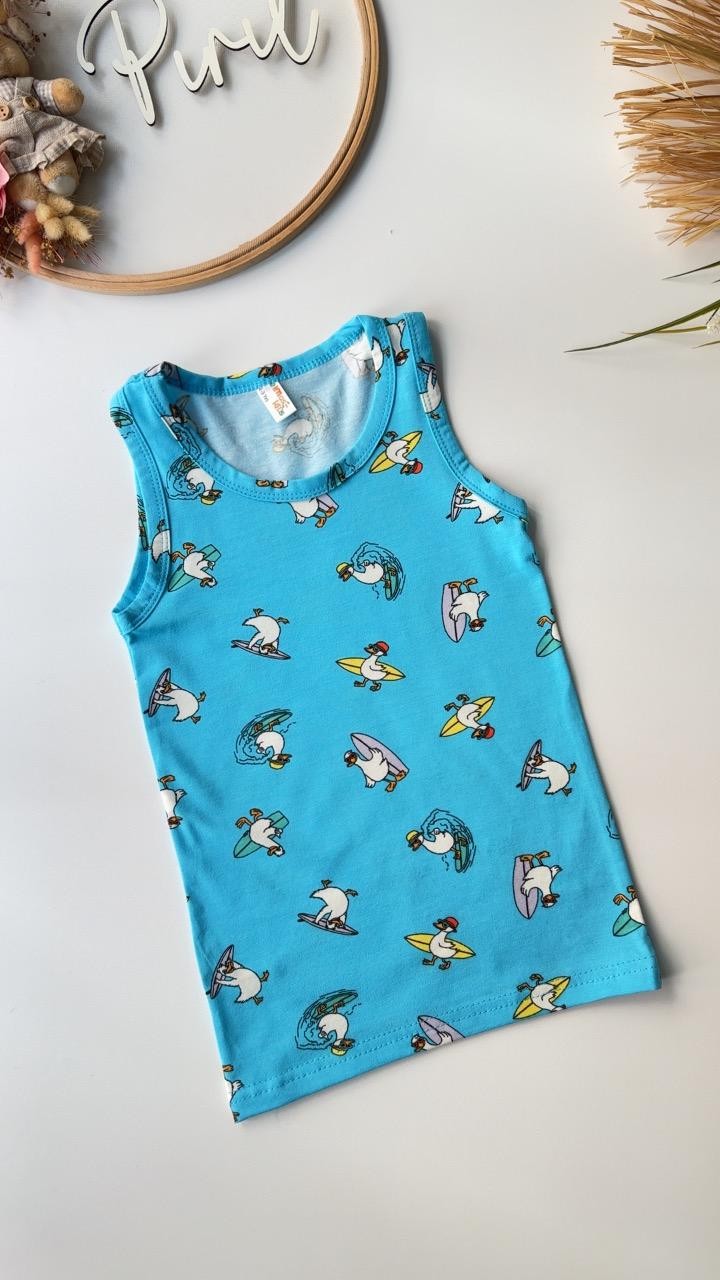 Mavi Sörf Atlet Boxer Takım