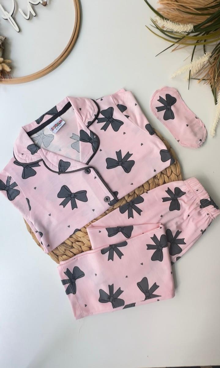 KURDELE PİJAMA TAKIMI