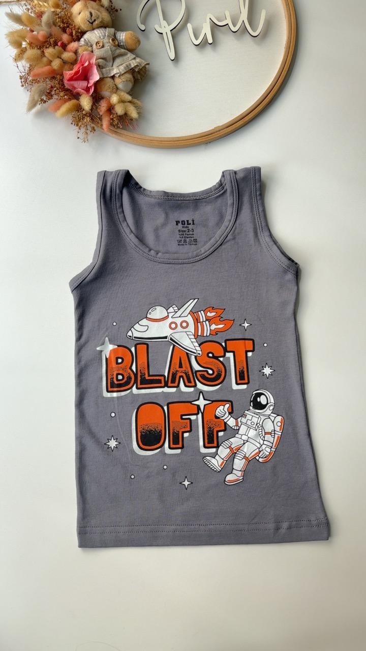 Gri Blast Off Atlet Boxer Takım