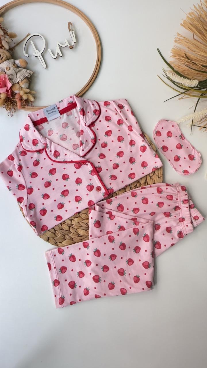 ÇİLEK PİJAMA TAKIMI