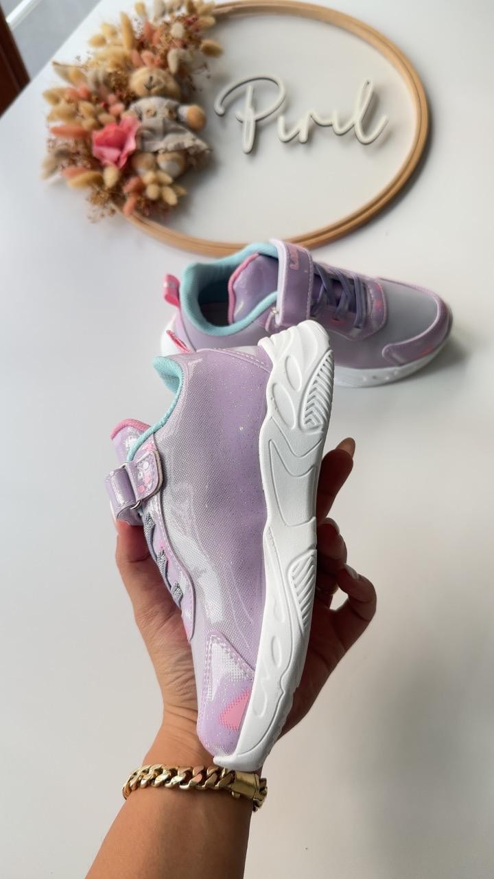 Labubu Lila Pembe Spor Ayakkabı