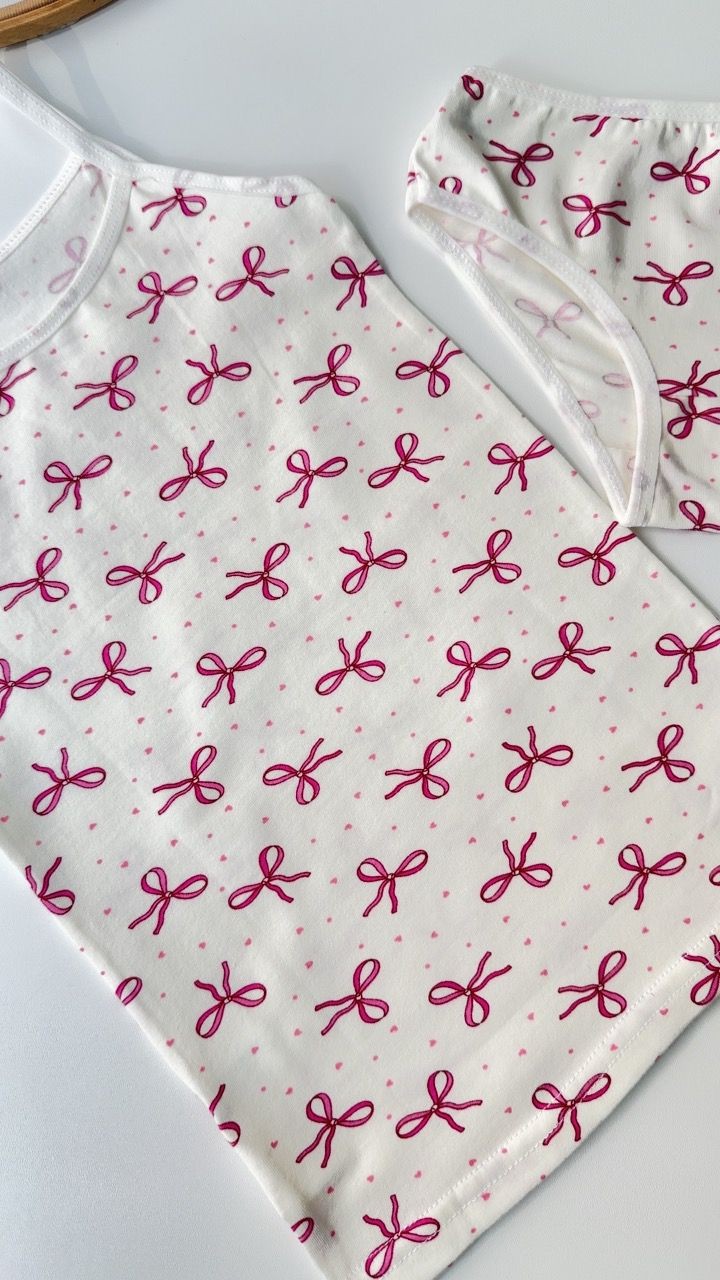 Beyaz Kurdaleli Atlet Slip Takım