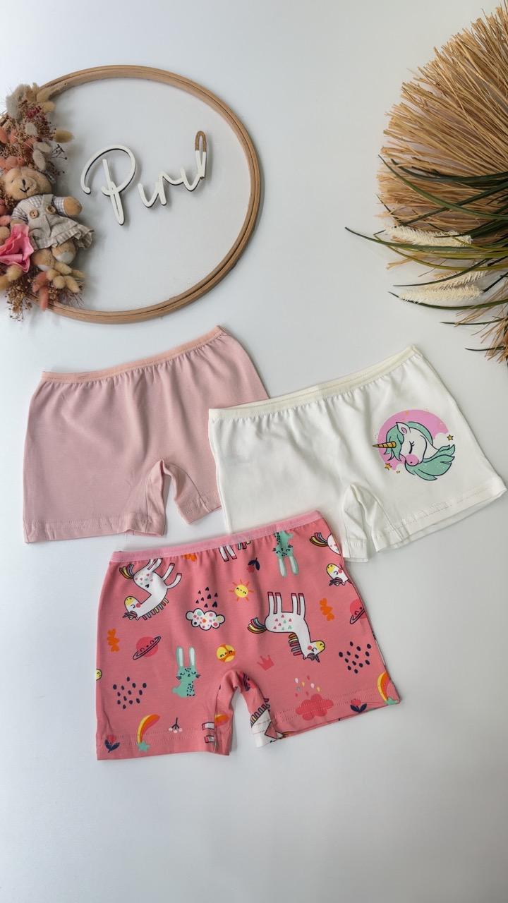 3'LÜ BOXER SET UNİCORN