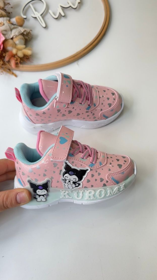 Karakterli  Spor Ayakkabı Pudra Su Yeşili