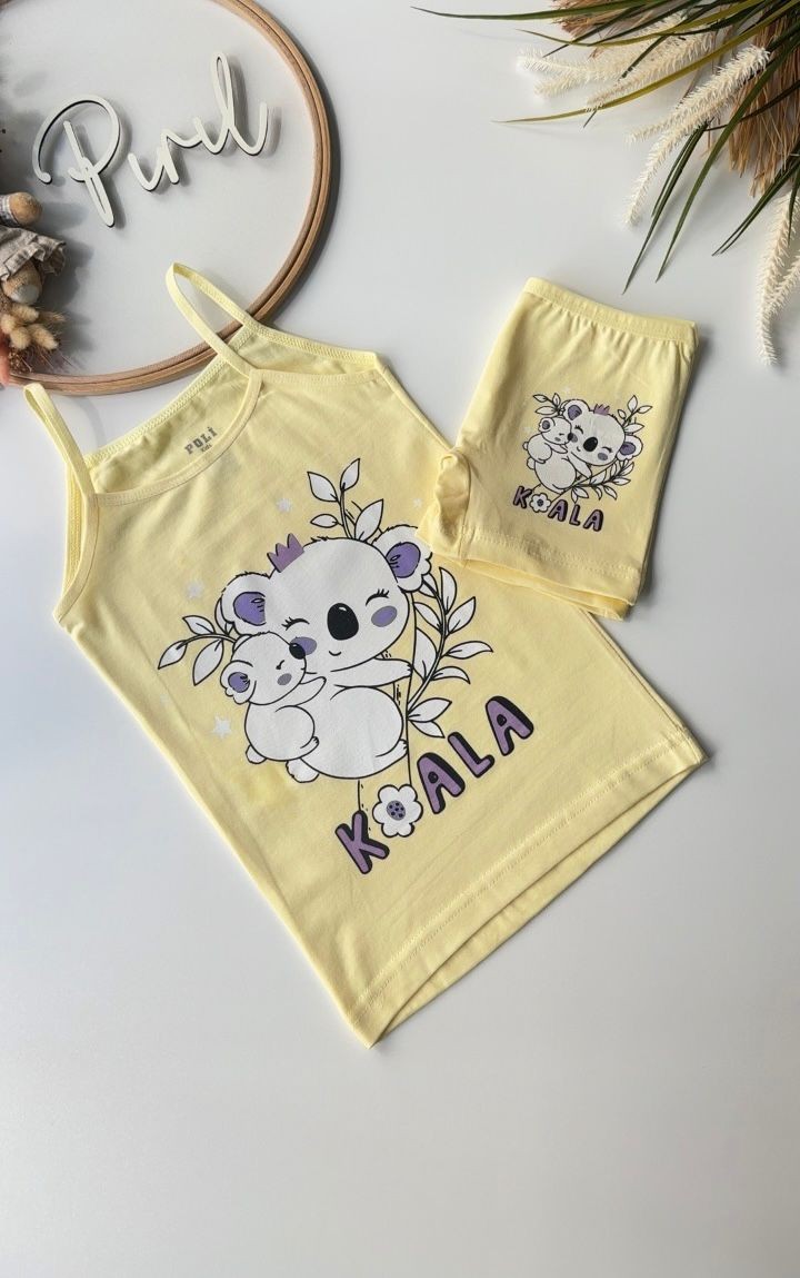Sarı Koala Atlet Boxer Takım