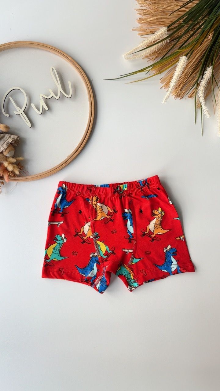 Kırmızı Dino Atlet Boxer Takım