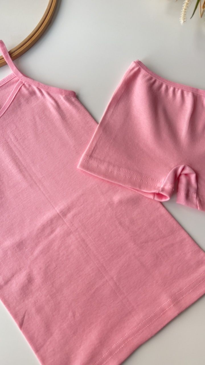 Pembe Atlet Boxer Set 
