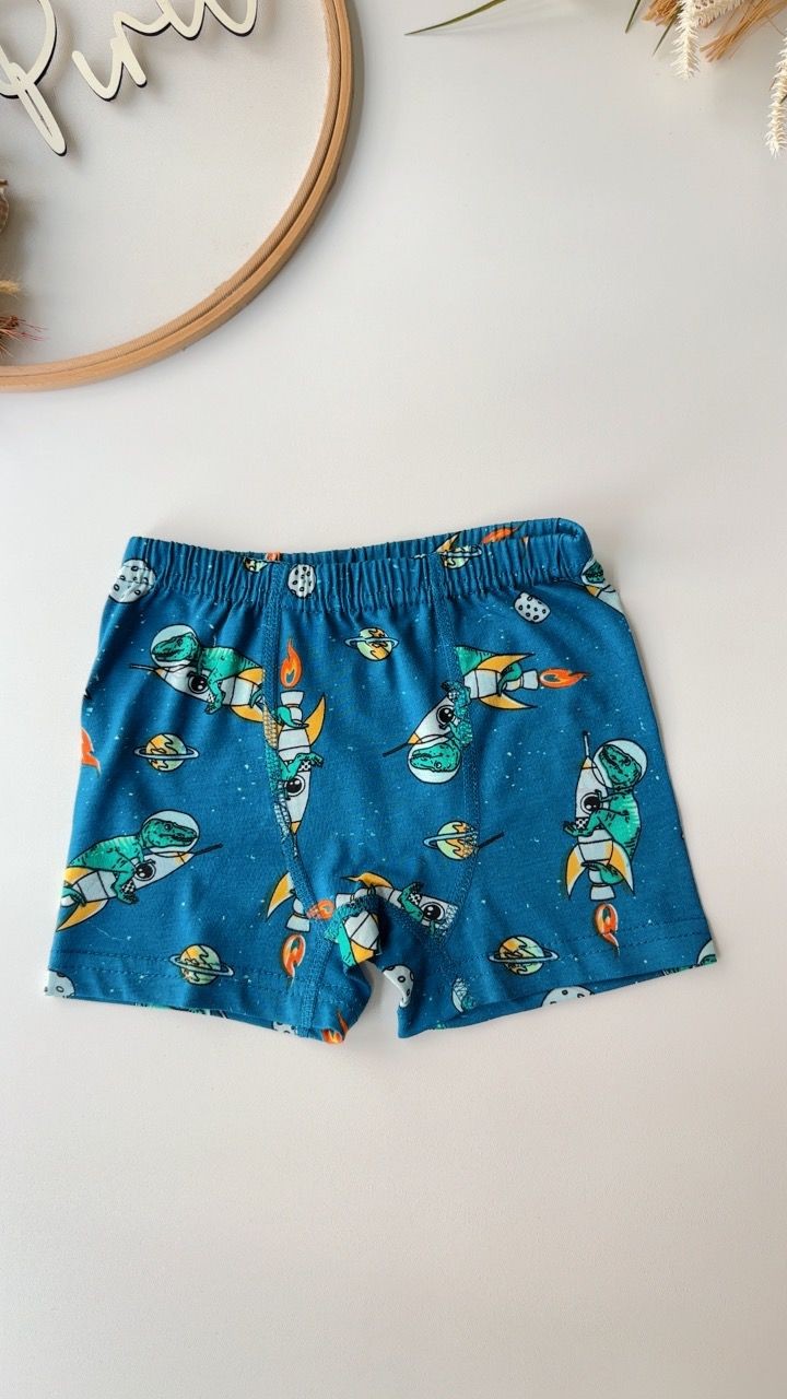 Roket Dino Mavi Atlet Boxer Takım