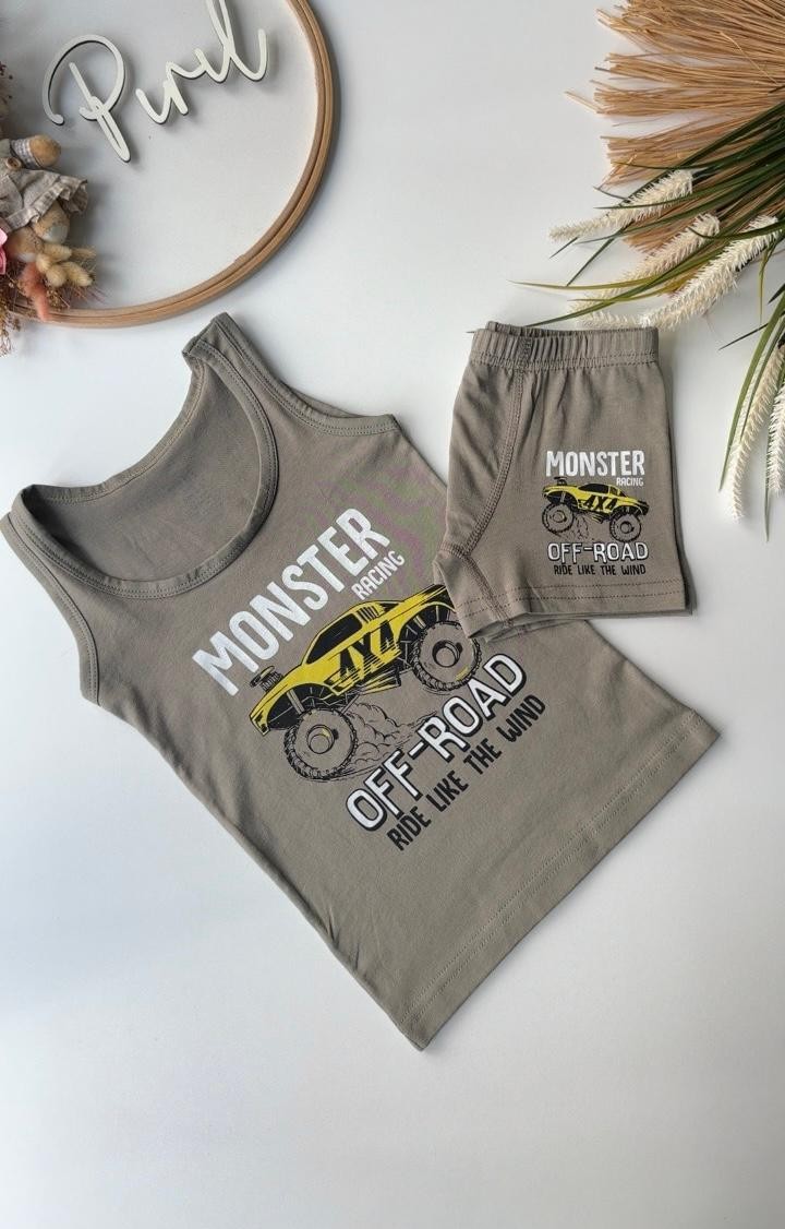 Haki Monster Atlet Boxer Takım