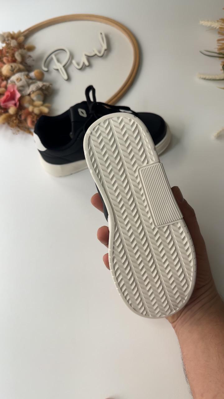 Siyah Beyaz 1974 Unisex Spor Ayakkabı 