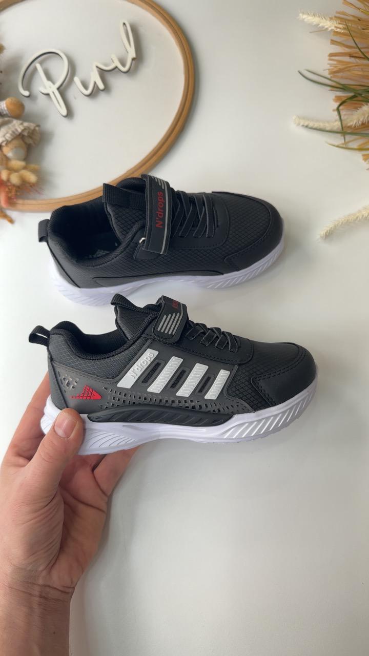 Siyah Beyaz Unisex Spor Ayakkabı 5001