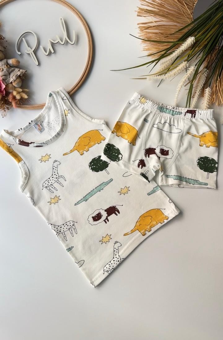 Safari Atlet Boxer Takım Haki