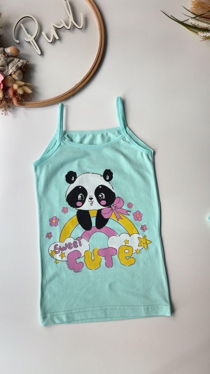 Yeşil Panda Atlet Boxer Takım