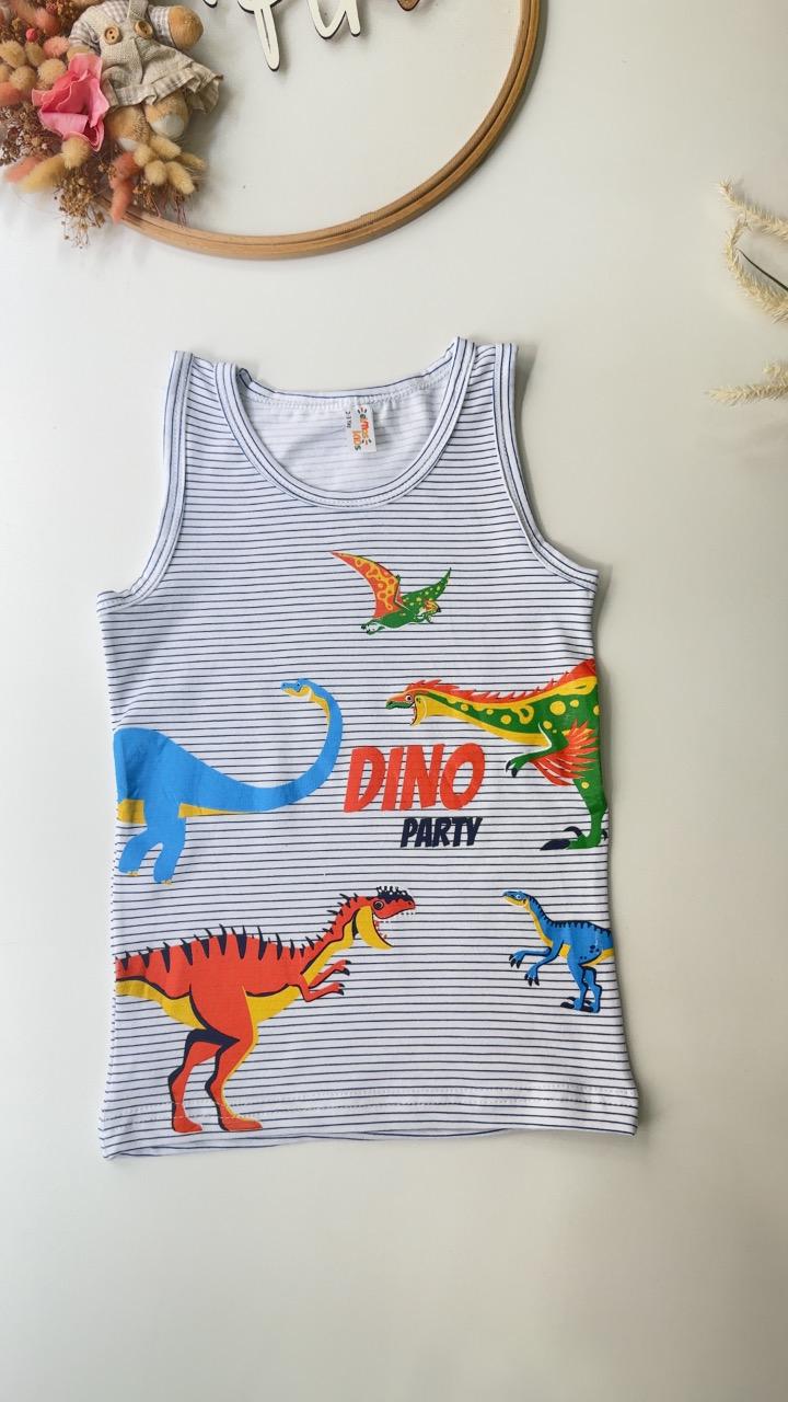 ÇİZGİLİ DİNO ATLET BOXER TAKIM