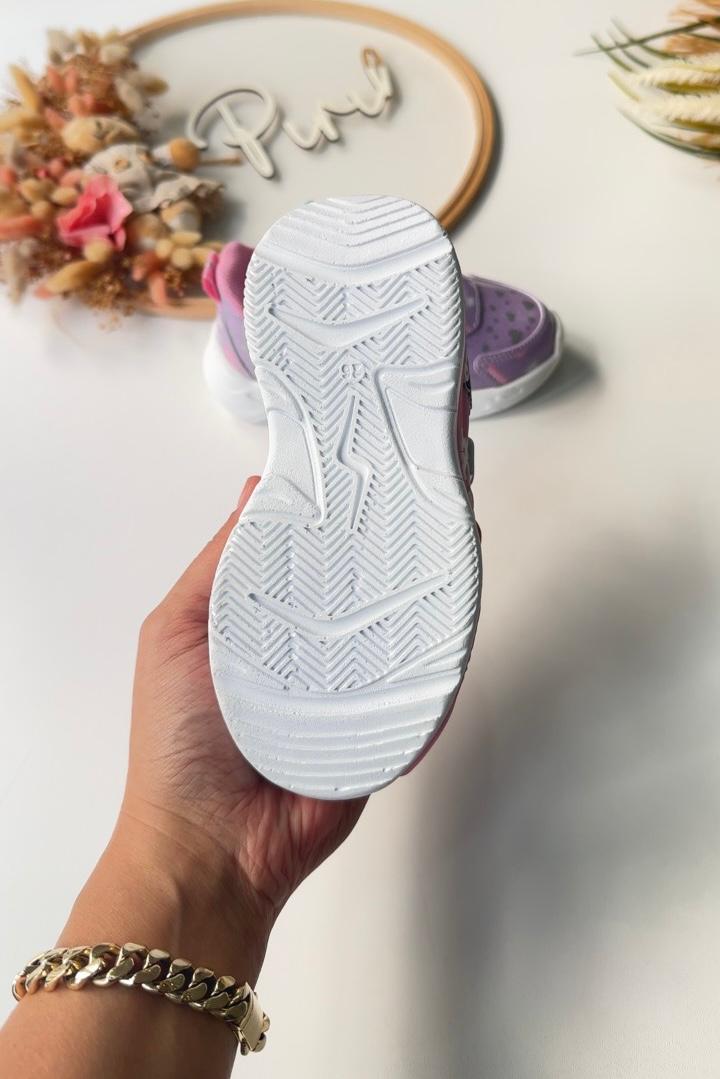 Karakterli  Spor Ayakkabı Lila Pembe