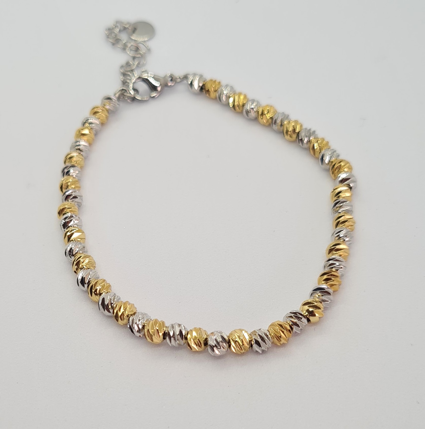 GOLD SİLVER KARIŞIK RENKLİ DORİKA BİLEKLİK