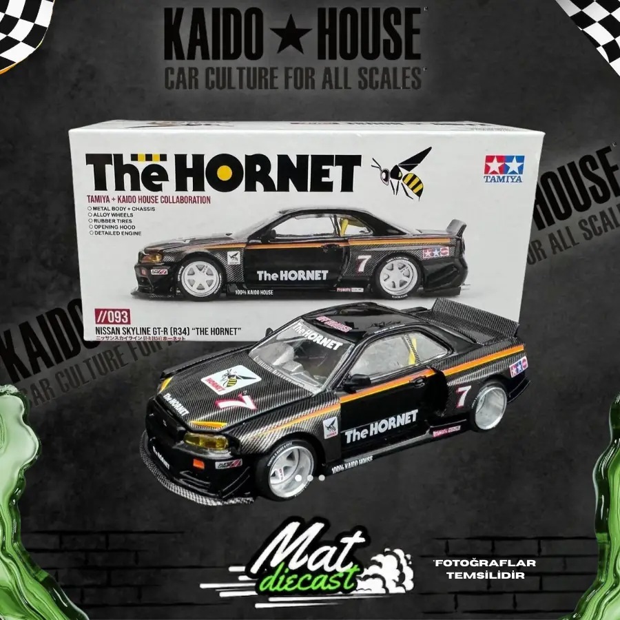 KAIDO HOUSE 093 - Nissan Skyline GT-R (R34) TAMIYA x KAIDO HOUSE
