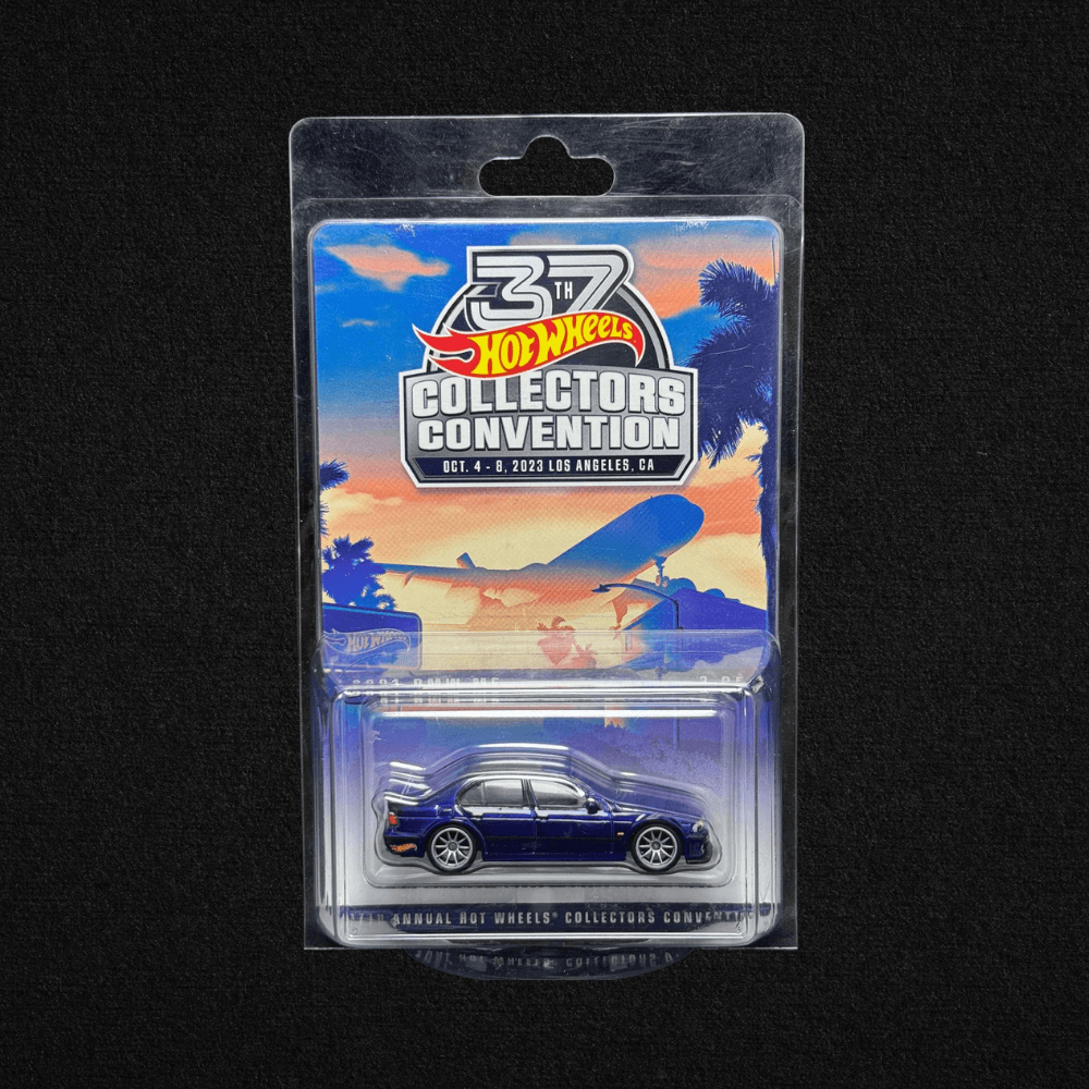 Hot Wheels 2023-37th Convention HNL08 2001 BMW M5 Blue ref-1