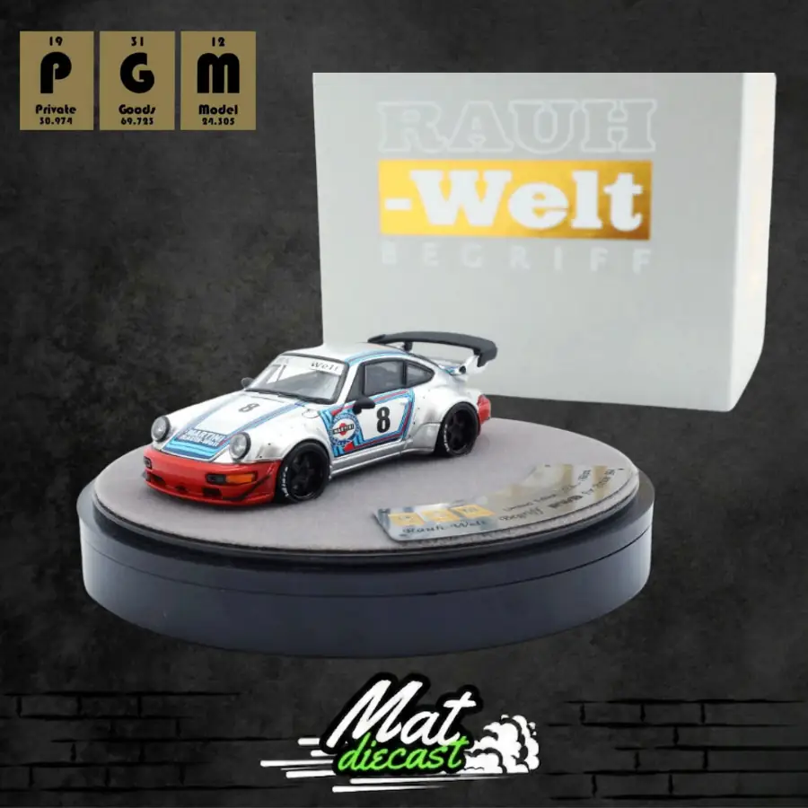 PGM RWB PORSCHE 911 964 MARTINI RAUH-WELT LUXURY KUTU