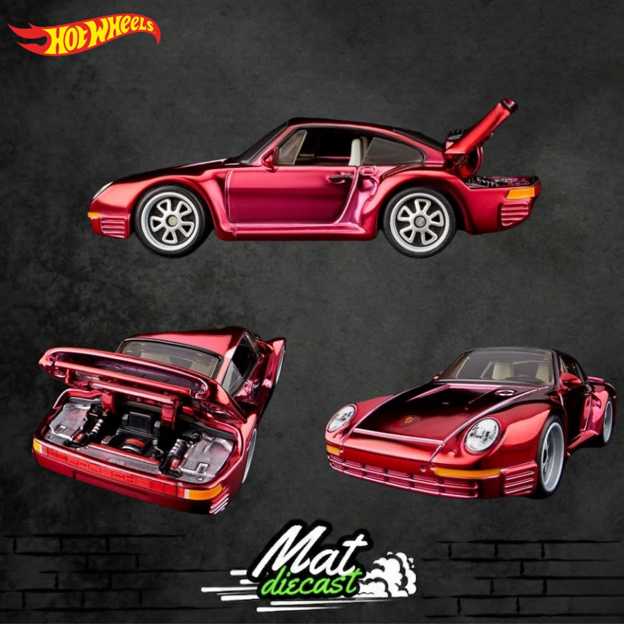 Hot Wheels Collectors 2023 RLC Exclusive 1986 Porsche 959 (Red)
