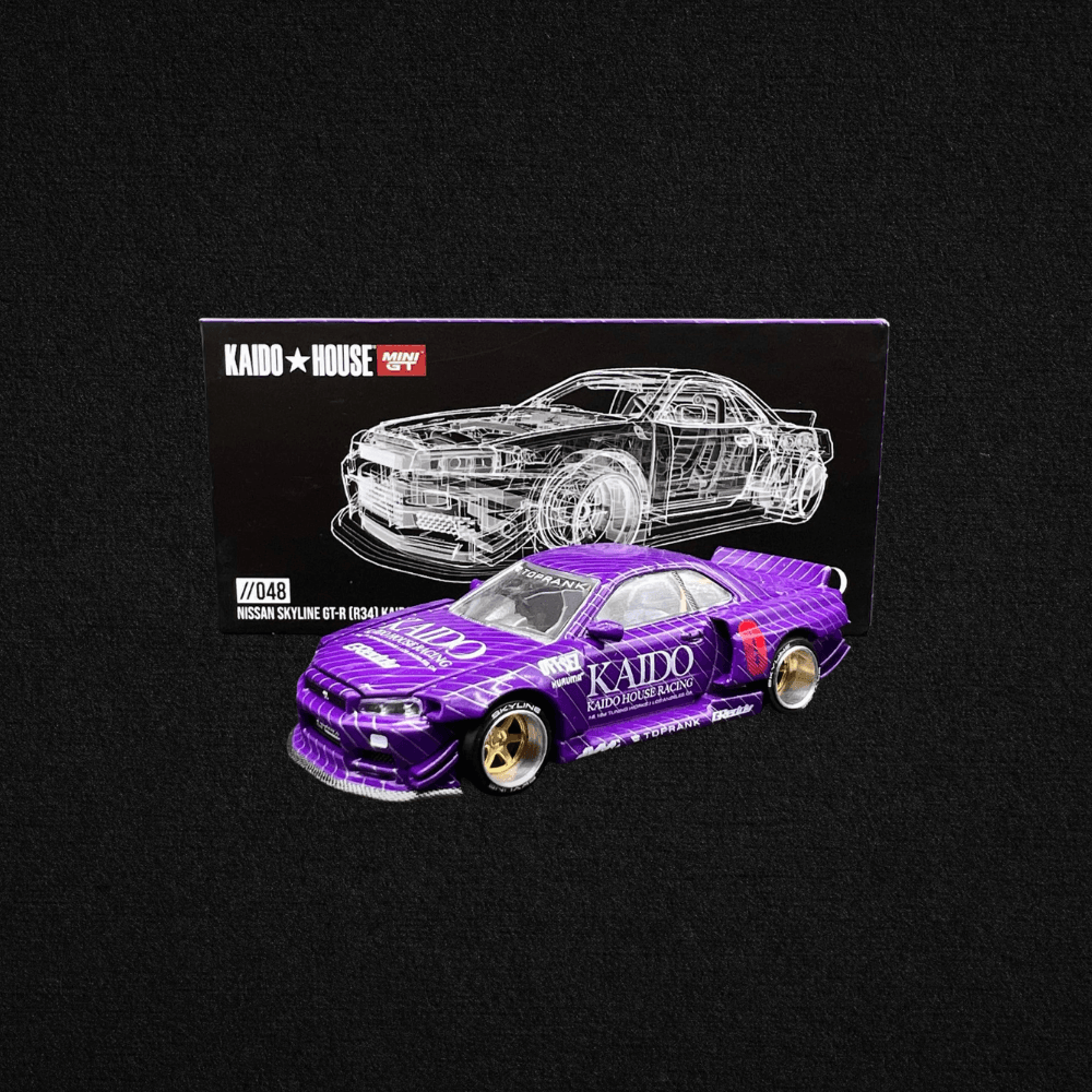 Kaido House Nissan Skyline GT-R R34 Kaido Works V1 048 (Açık Kutulu Hatasız)