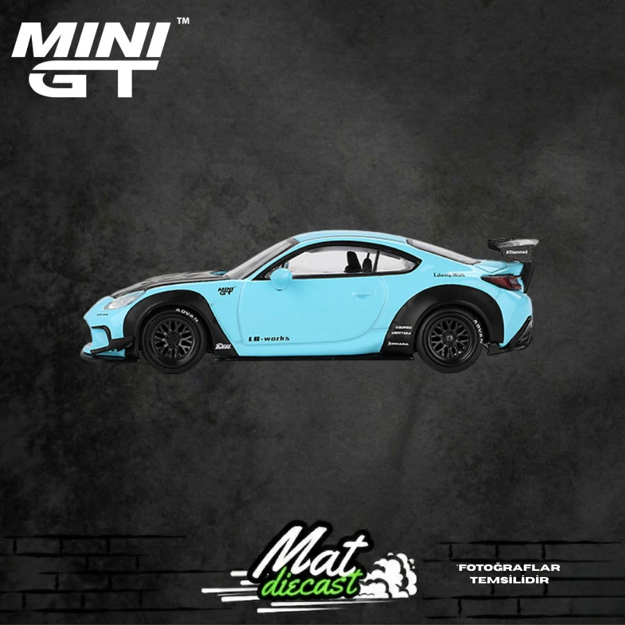MINIGT 873 Toyota GR86 LB★Nation Baby Blue
