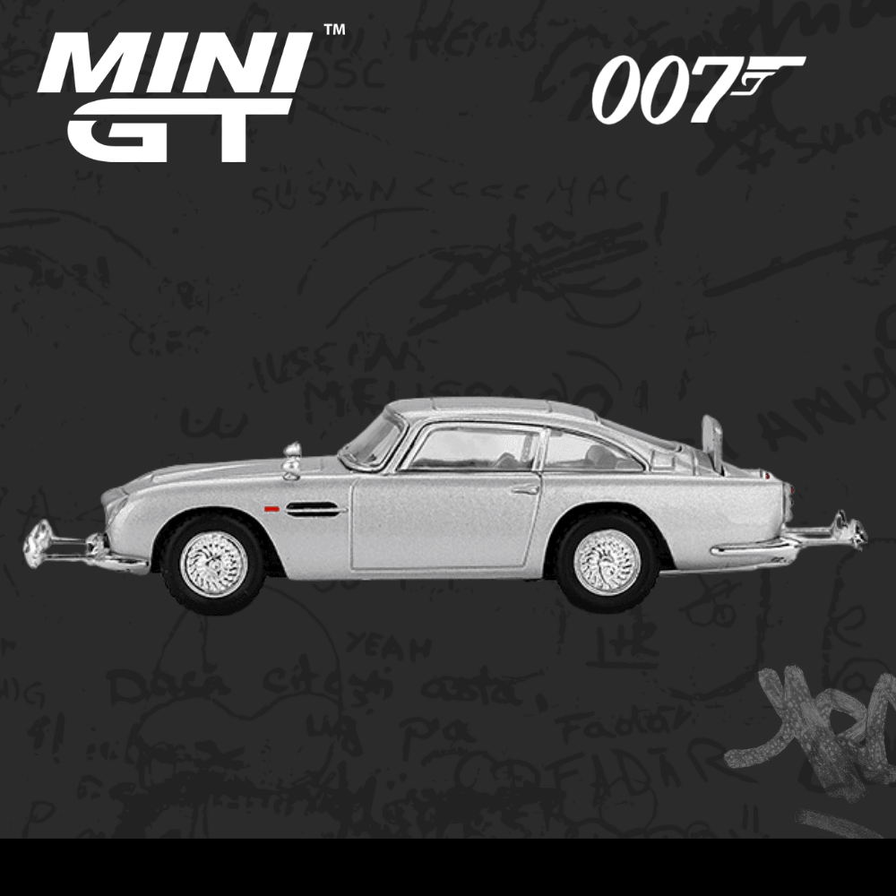 Mini GT 900 Aston Martin DB5 James Bond “Goldfinger” / English Blister Paket 