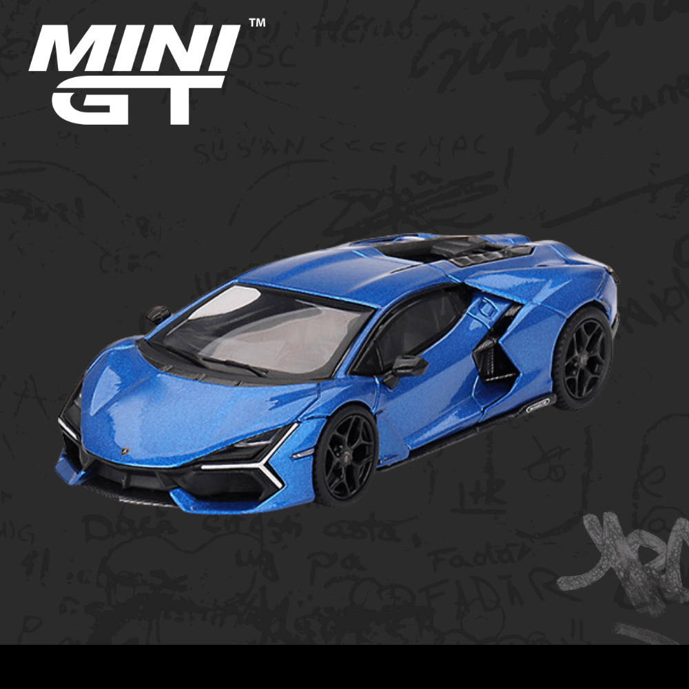 Mini Gt 748 Lamborghini Revuelto Blu Eleos